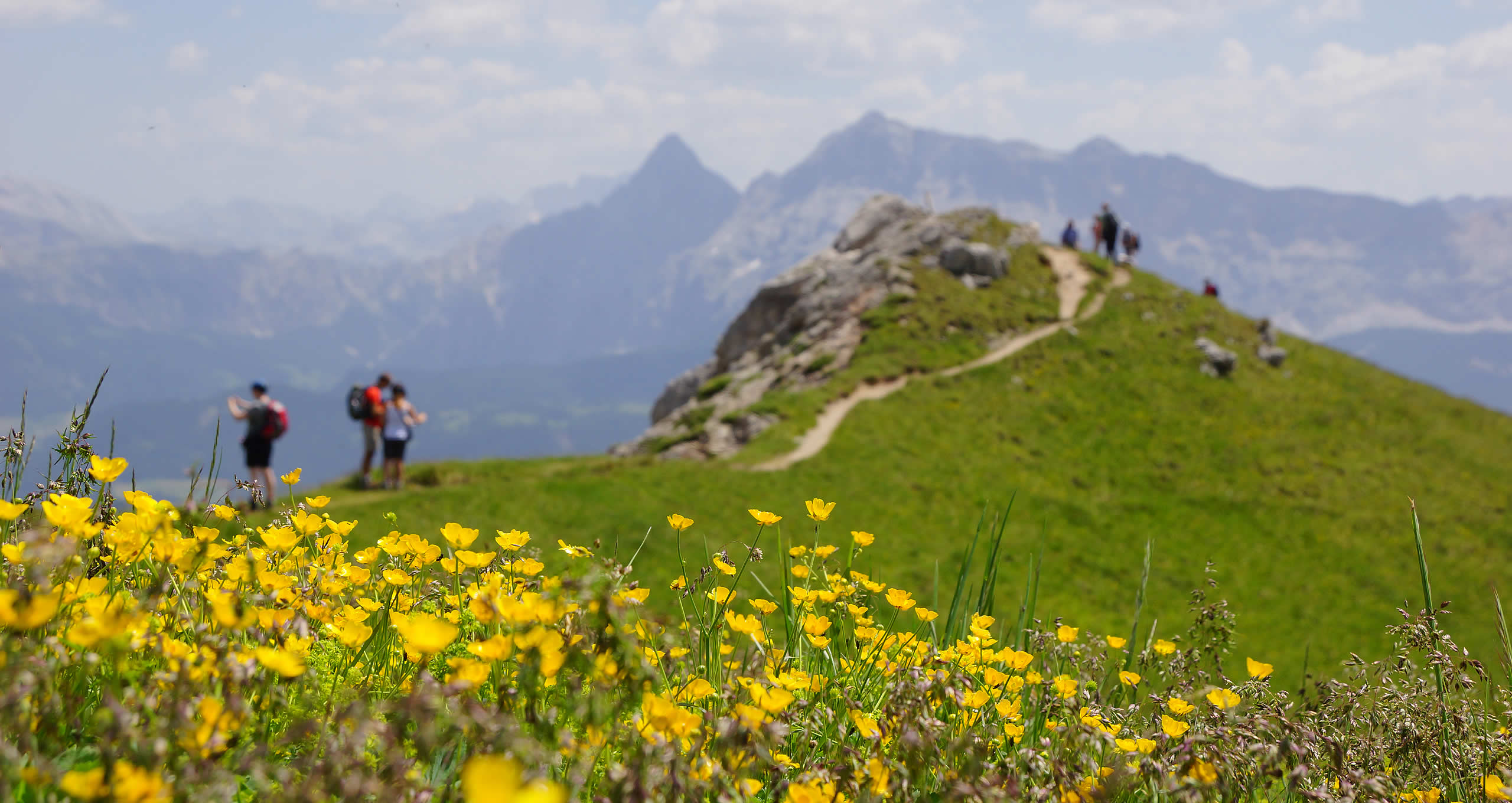 Hiking in the Dolomites